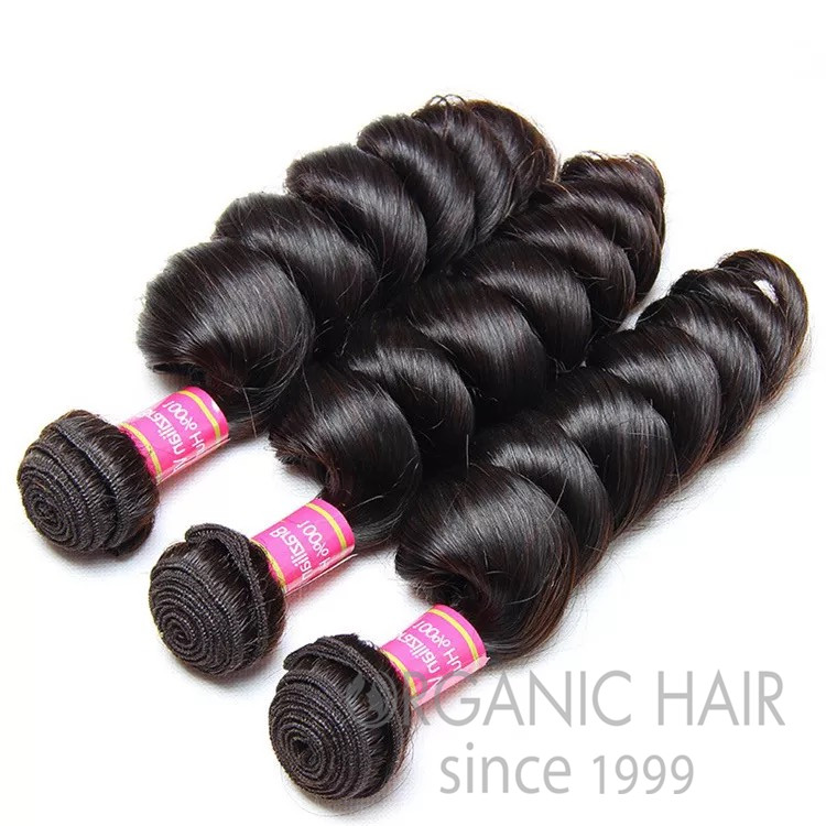natural hair extension virgin remy hair weft